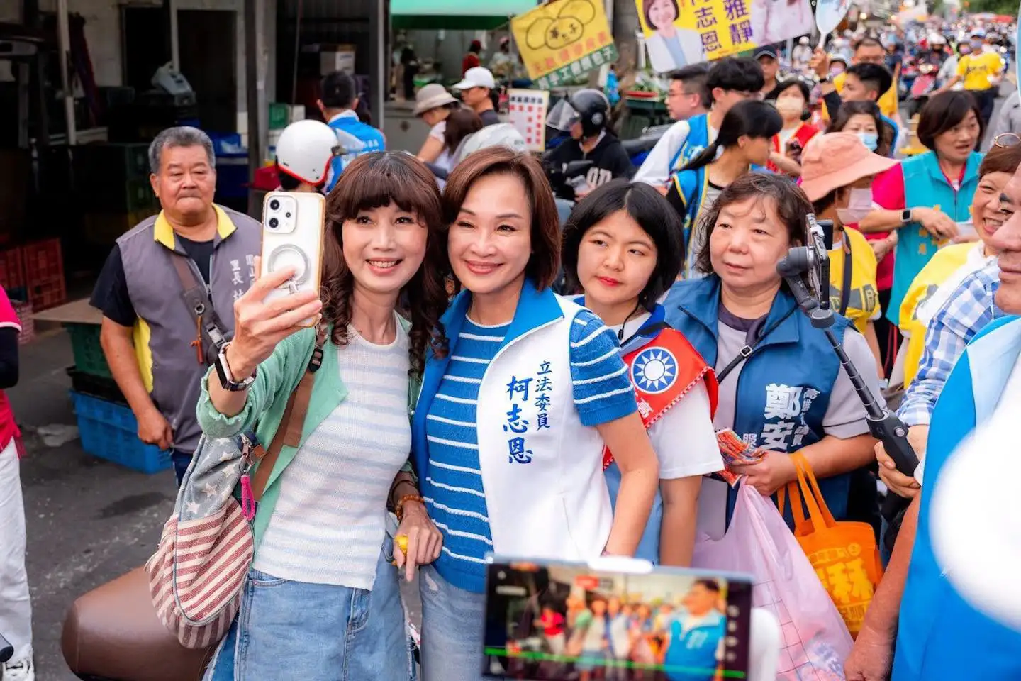 柯志恩競選辦公室針對賴瑞隆的政治立場及高雄地方權益提出批評，呼籲民意代表應以市民利益為優先。（柯志恩團隊提供）