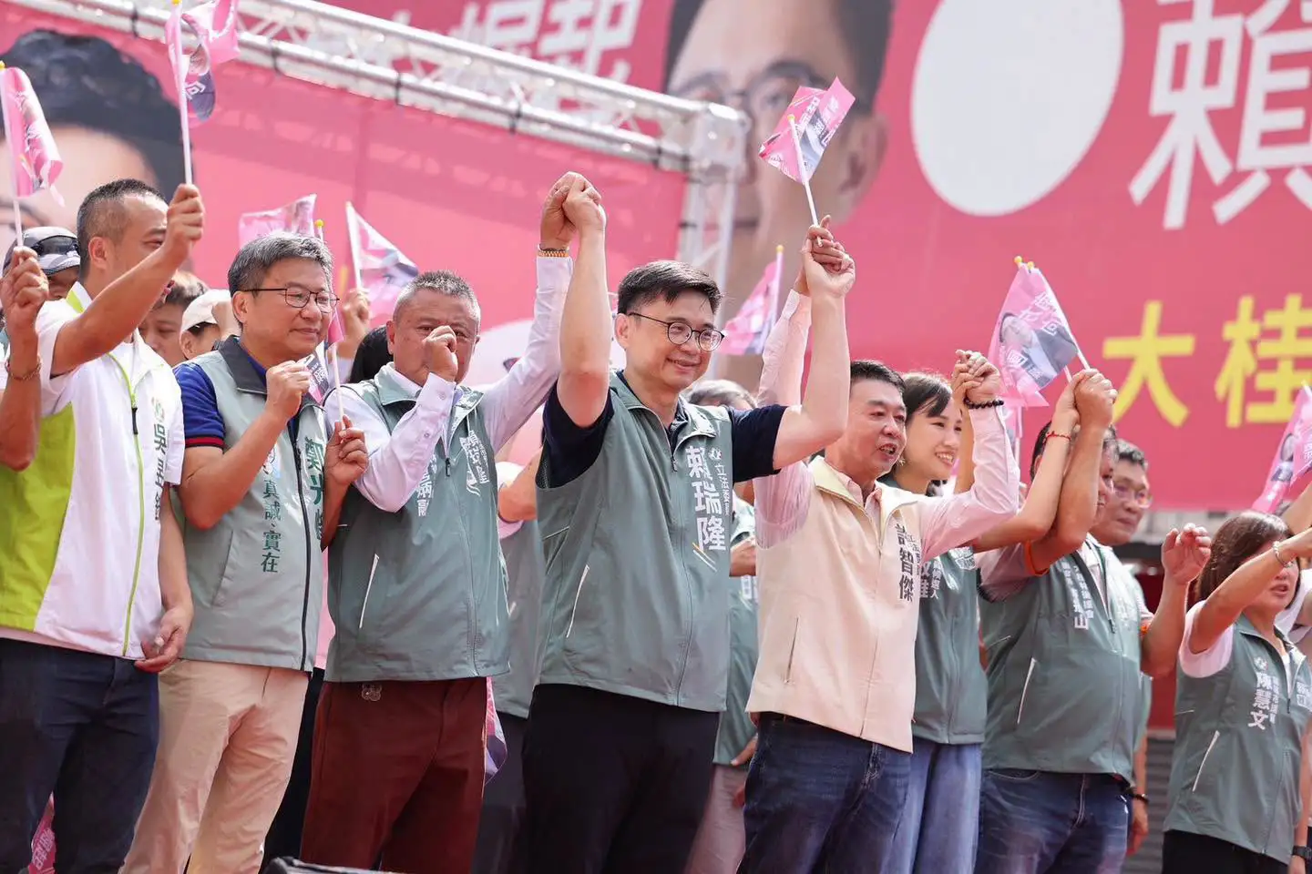 民進黨高雄市長候選人賴瑞隆宣布，10月17日將在捷運鳳山西站旁、鳳山區自由路與議會路口成立競選總部，邀請市民共襄盛舉。（賴瑞隆團隊提供）