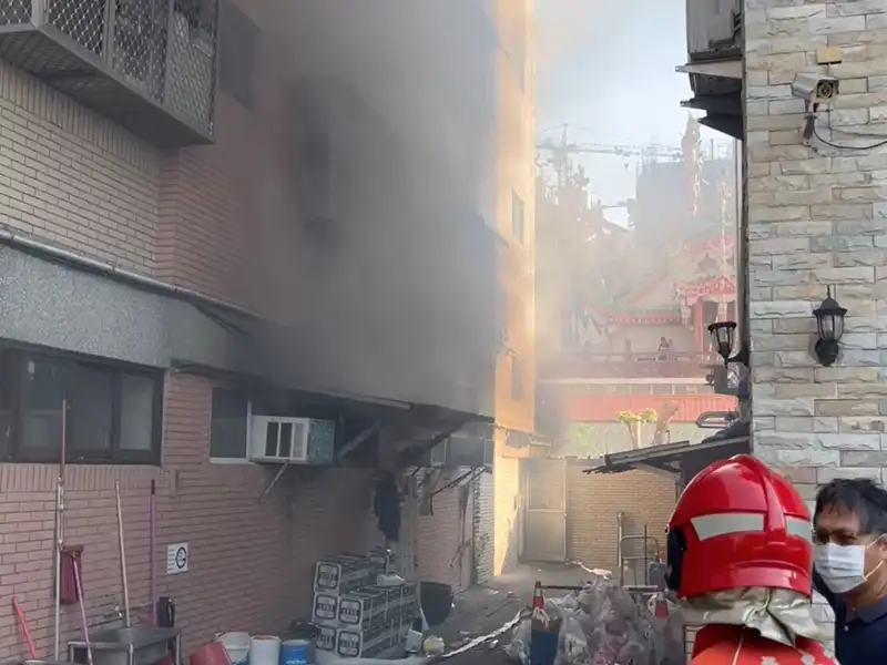 台南移工宿舍清晨竄火！306人緊急疏散1人送醫