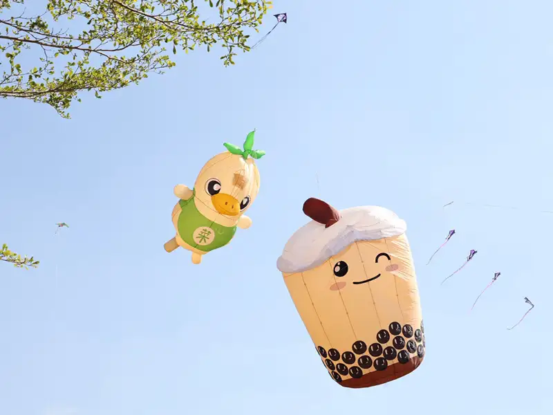 菜奇鴨飛上天！2026台南曾文風箏嘉年華登場　大型風箏、親子闖關嗨翻雙十連假