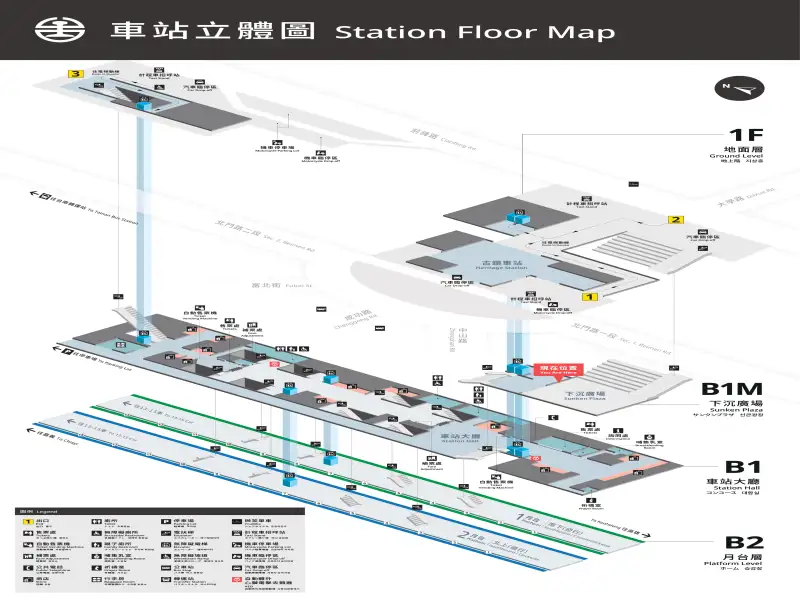 新台南地下車站17日正式通車！全台首座古蹟共構 人車出入口與轉乘動線全攻略