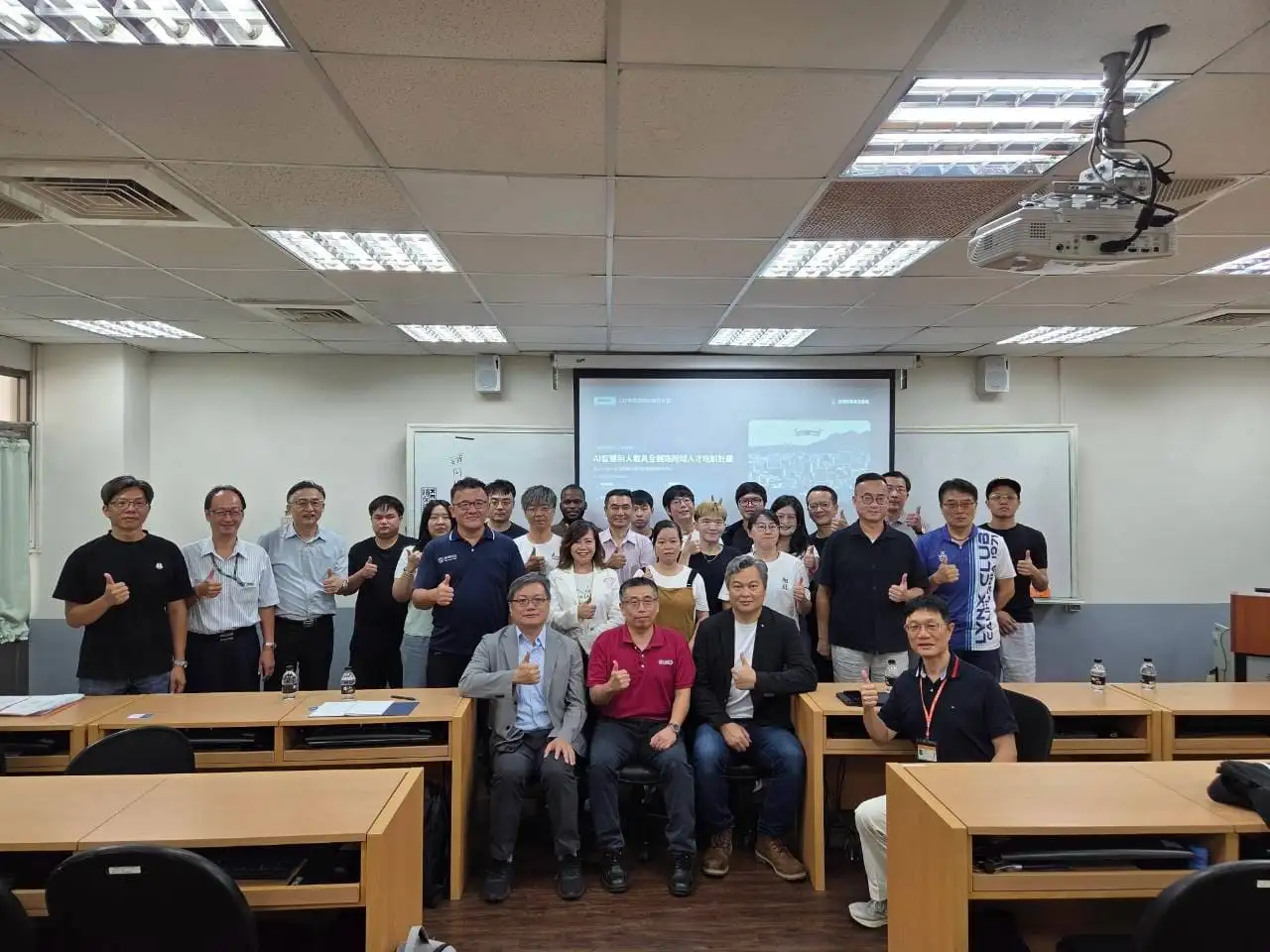 崑山科大「AI智慧無人載具專班」舉辦開訓典禮（圖 / 崑山科技大學提供）