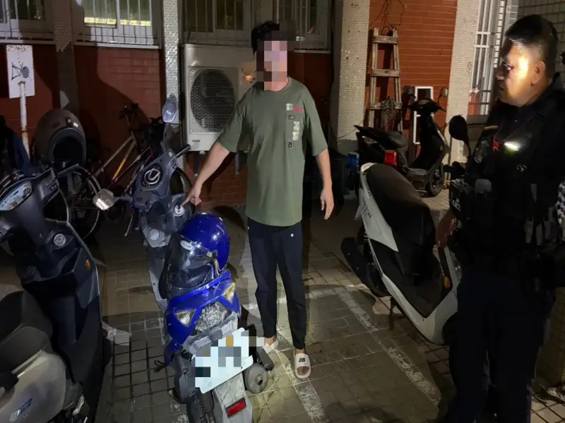 鑰匙沒拔當共享機車騎！男偷車溜網咖瞎扯「借用」 前鎮警火速3小時人車俱獲