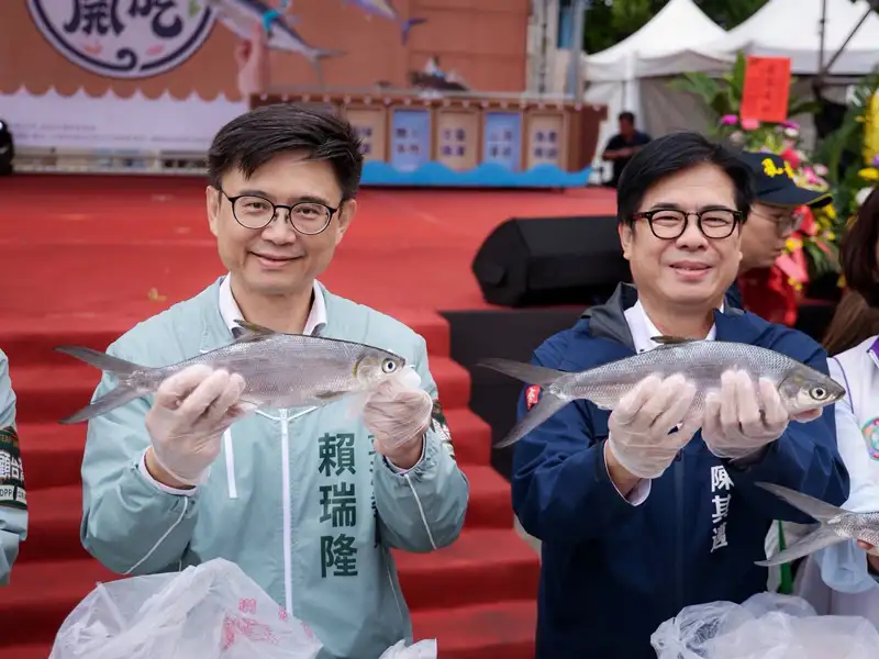 賴瑞隆出席彌陀港虱目魚文化節　推動智慧養殖與漁港建設