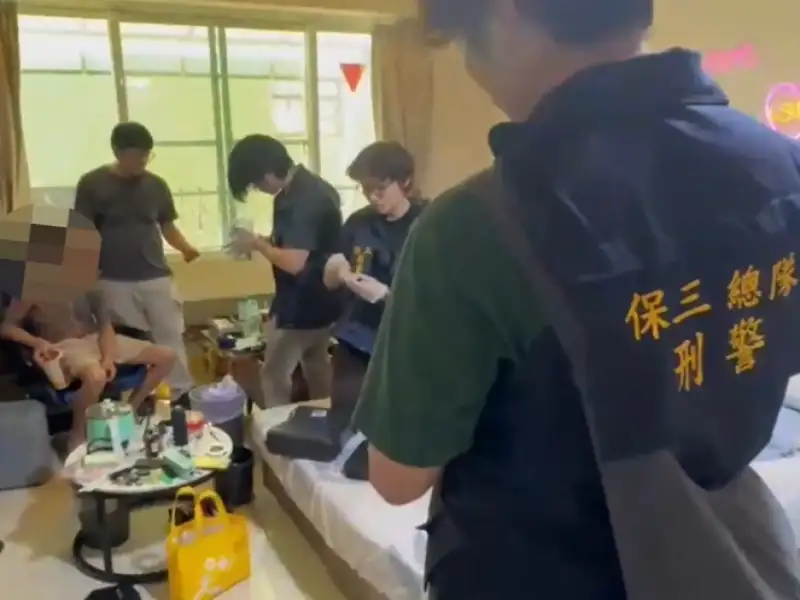 左營豪宅暗藏毒品分裝場  通緝犯遭警攻堅查獲