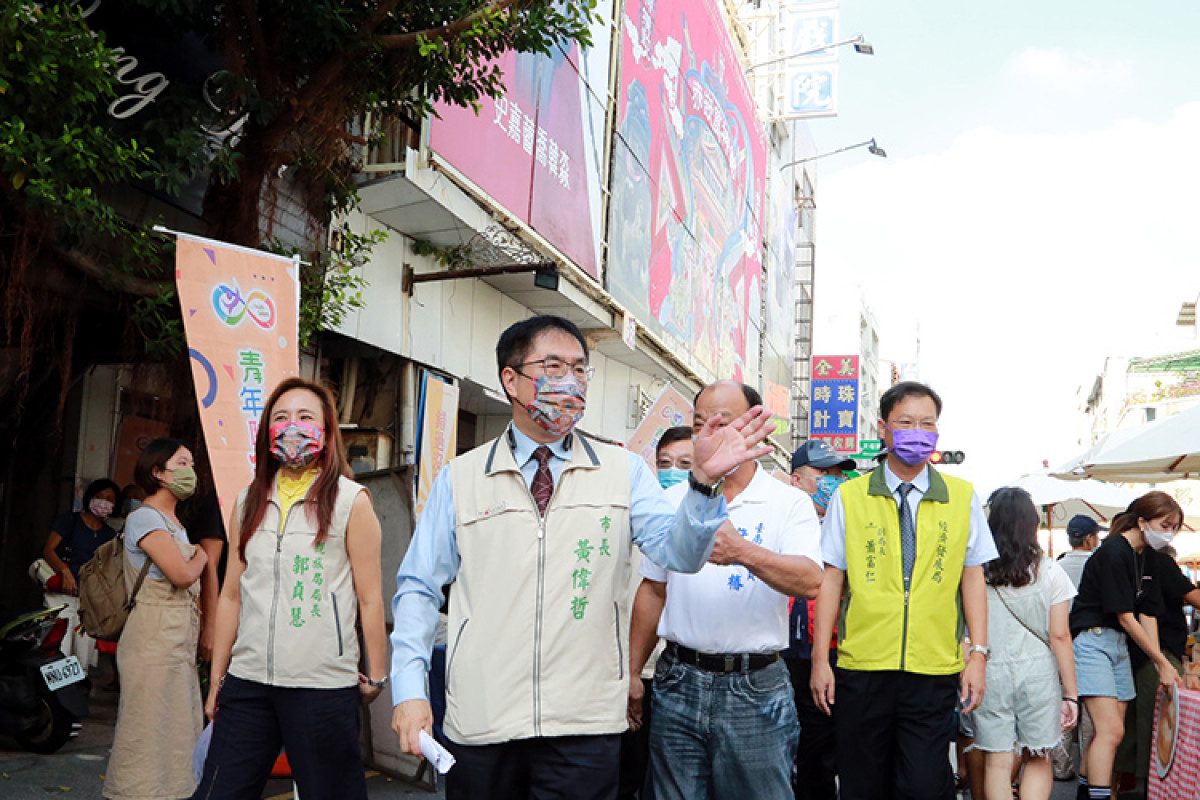 市長歡迎大家持五倍券到台南消費享好康