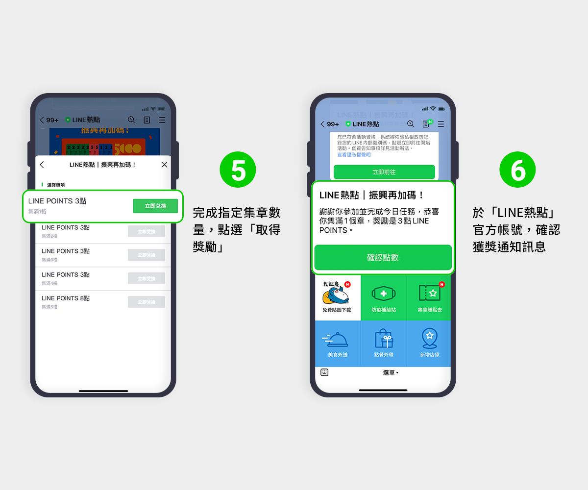 LINE熱點振興加碼活動操作步驟