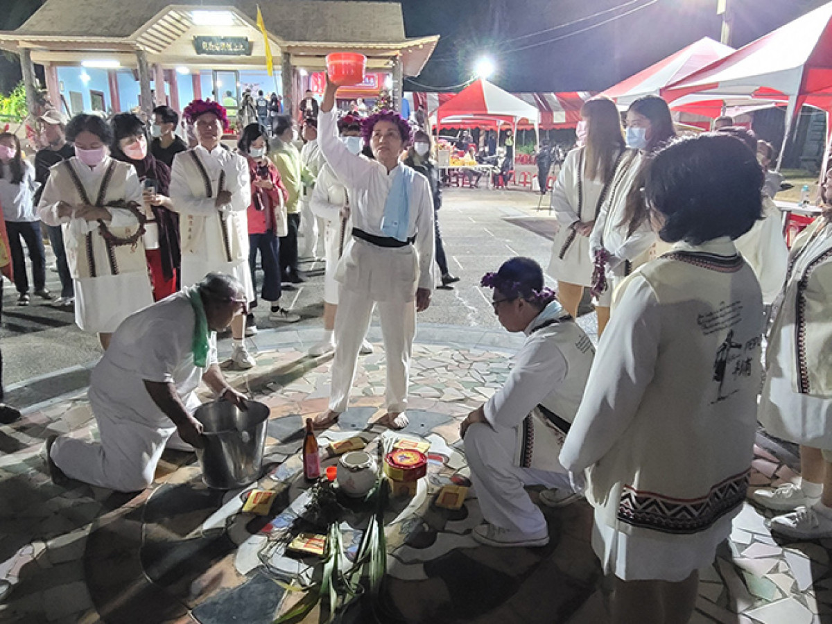 臺南市大內區110年度西拉雅頭社夜祭活動