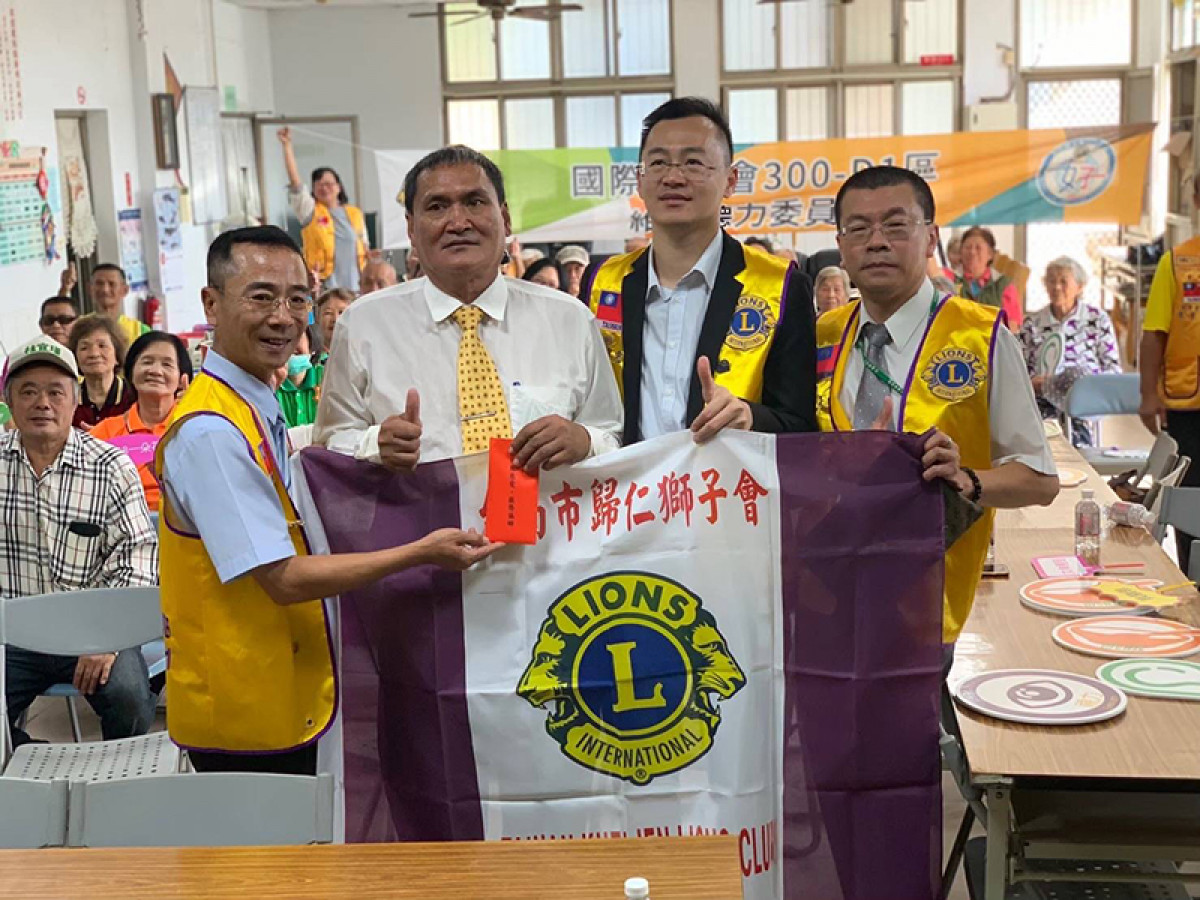 朱明宏透過社團幫助偏鄉弱勢