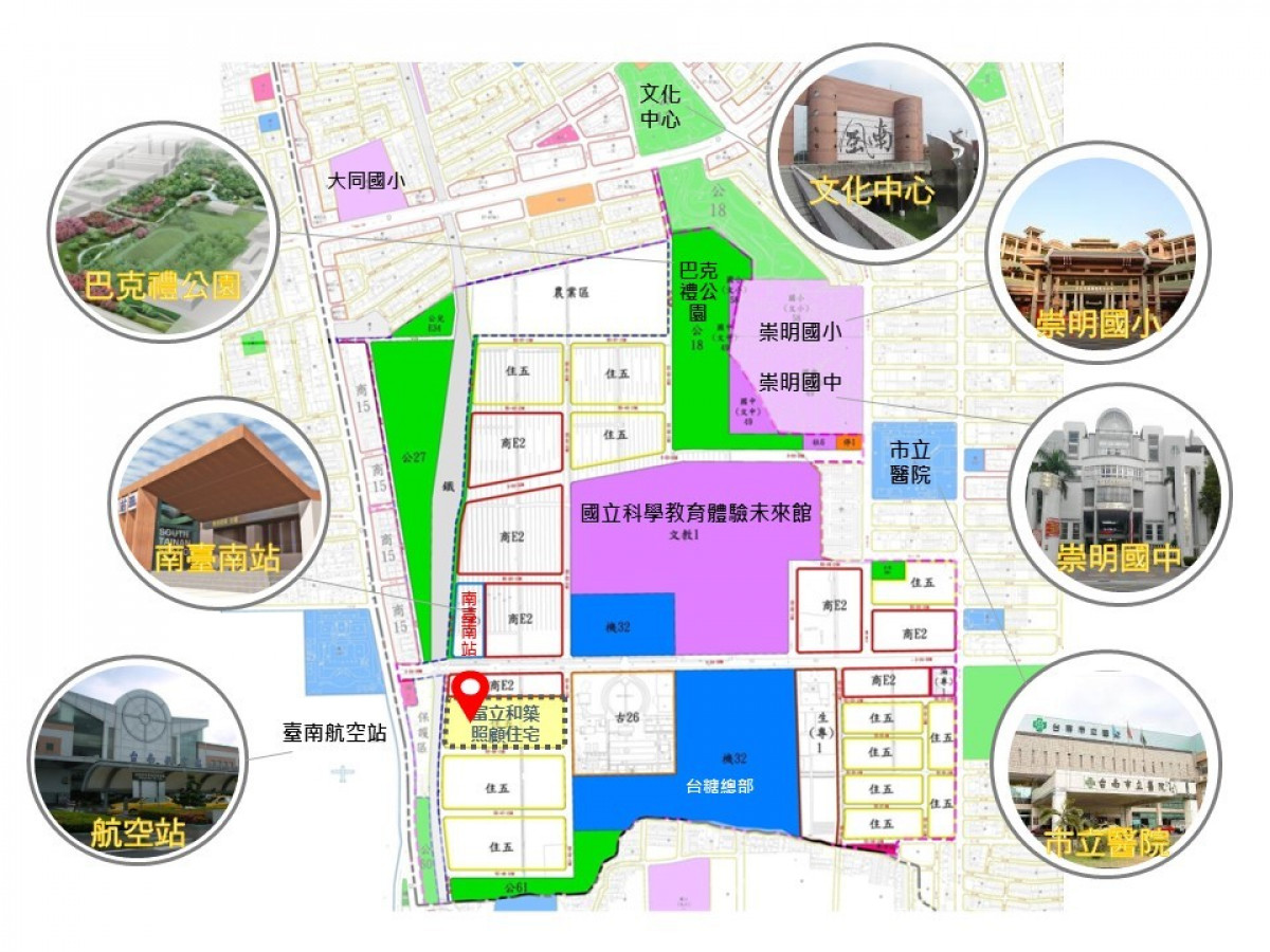 照顧住宅周邊交通路網圖