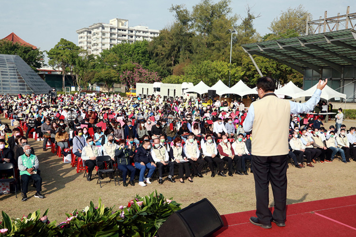 市長向市民報告各項建設