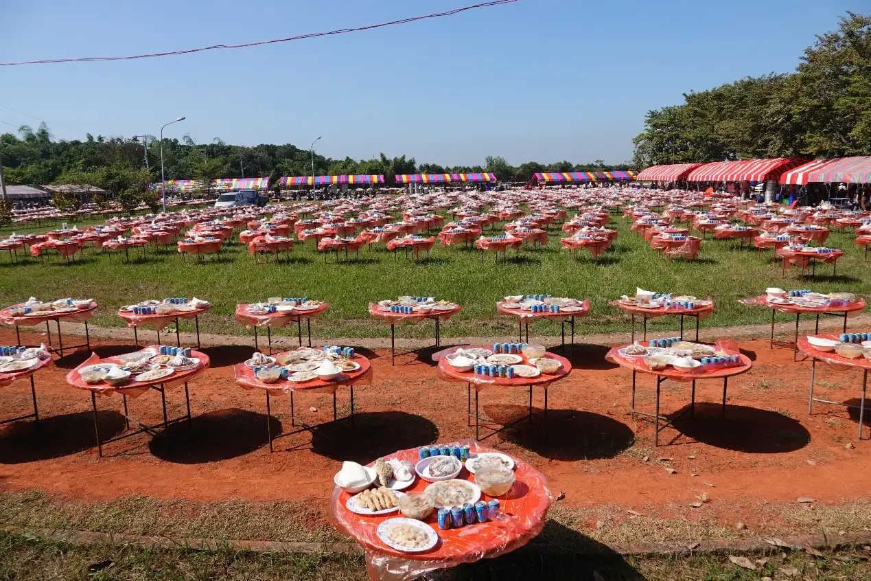 南關線建醮「食中午」由多位辦桌師傅合力完成，在地的阿菊當仁不讓的也承接多次宴席（圖／台南市觀光旅遊局旅遊服務科　提供）