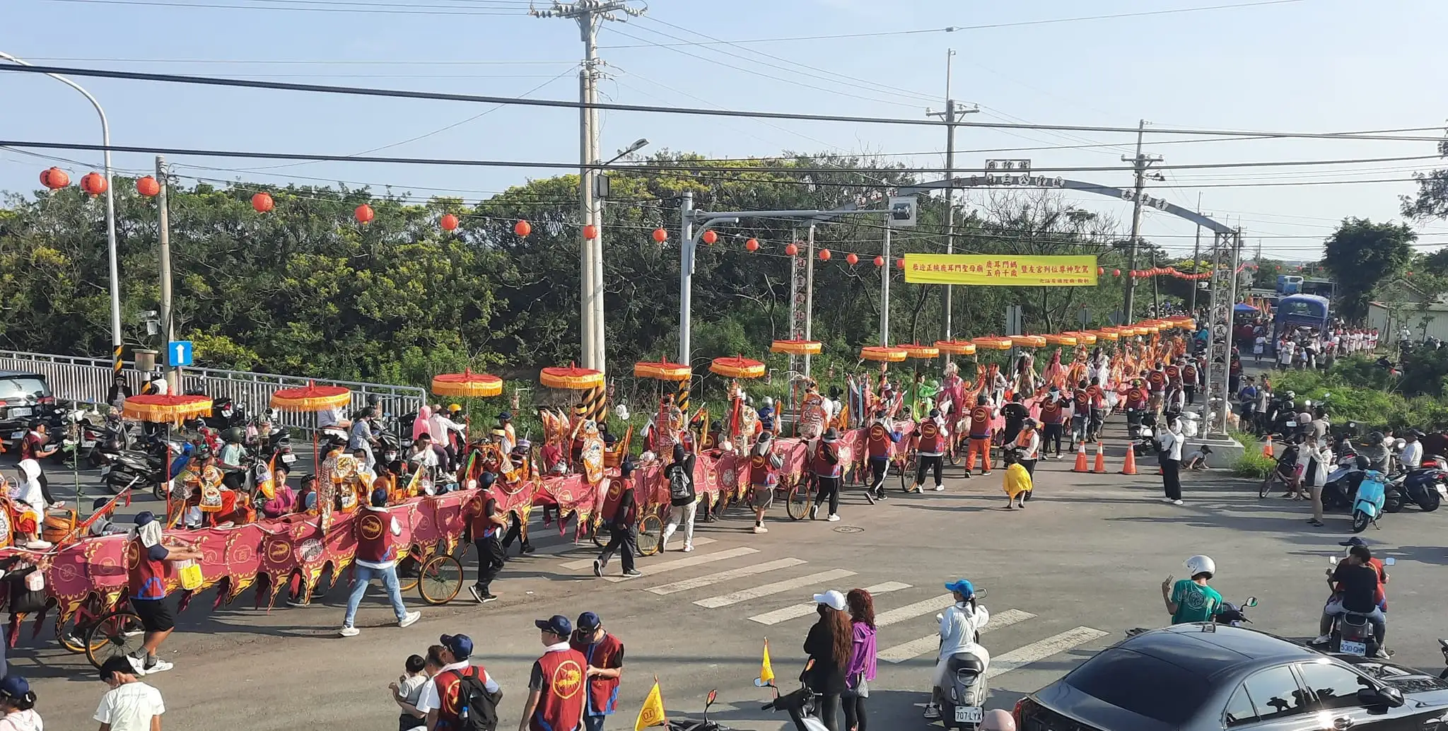 土城香-蜈蚣陣(圖/台南市觀光局 提供)