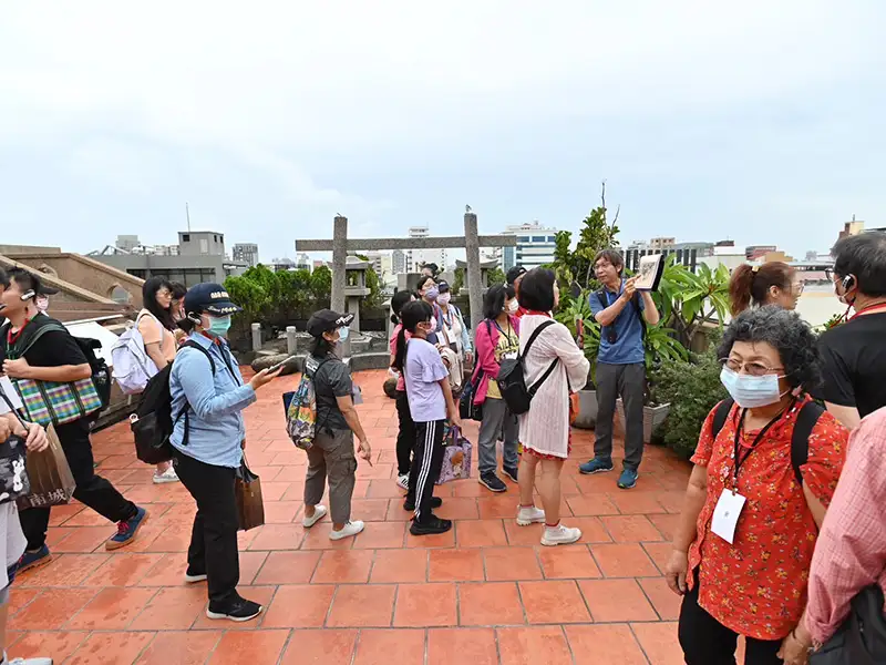 精彩回顧:林百貨頂樓。(圖/臺南市都發局提供)