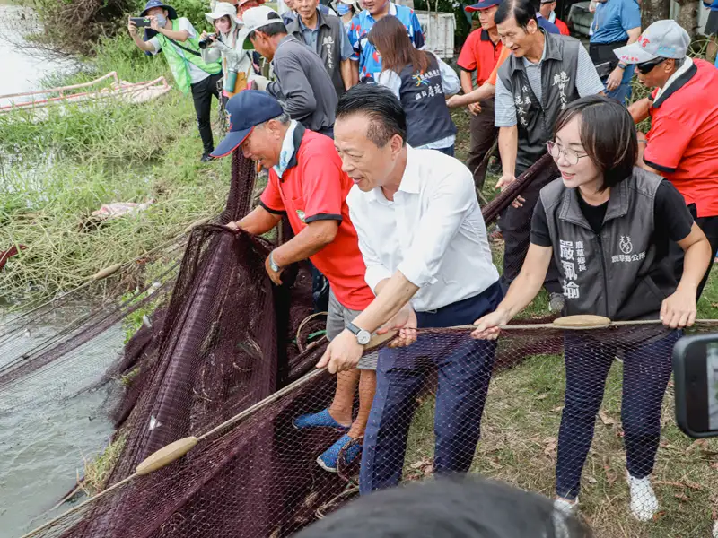 鹿草鄉舉辦涸魚文化季重溫傳統漁村生活