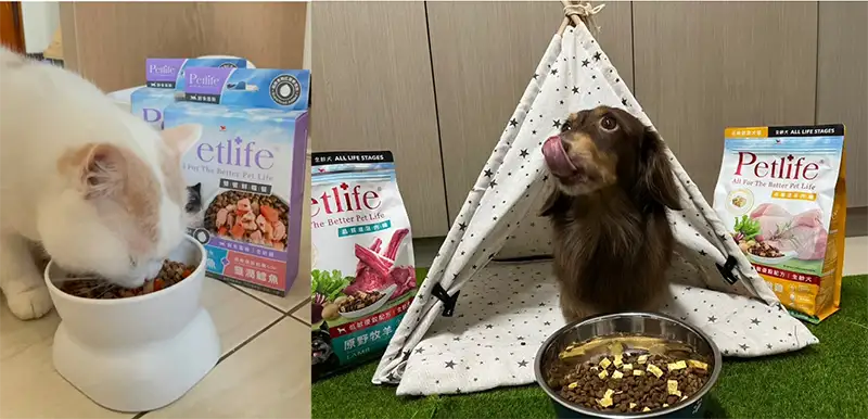 提供毛孩吃得安全，家長才能寵得安心。(圖/精品寵物食品Petlife 提供)