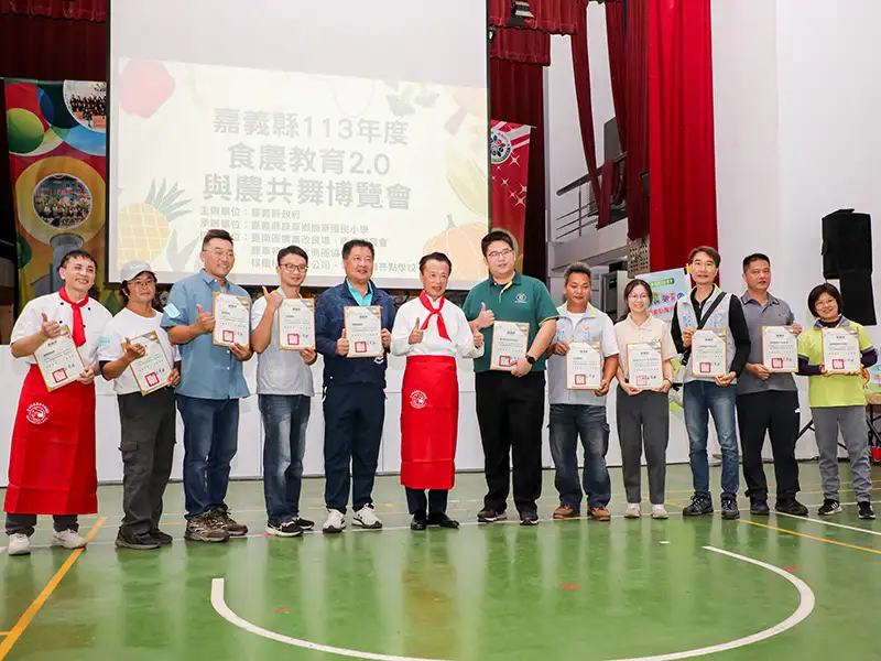 食農教育的最大精神就是感恩土地、感謝農民、謝謝食物。(圖/張振興 攝)