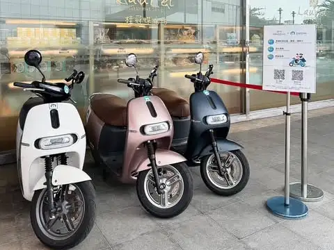 台糖長榮酒店新增電動車租賃服務便利住宿賓客府城遊玩。(圖/台糖長榮酒店 提供)