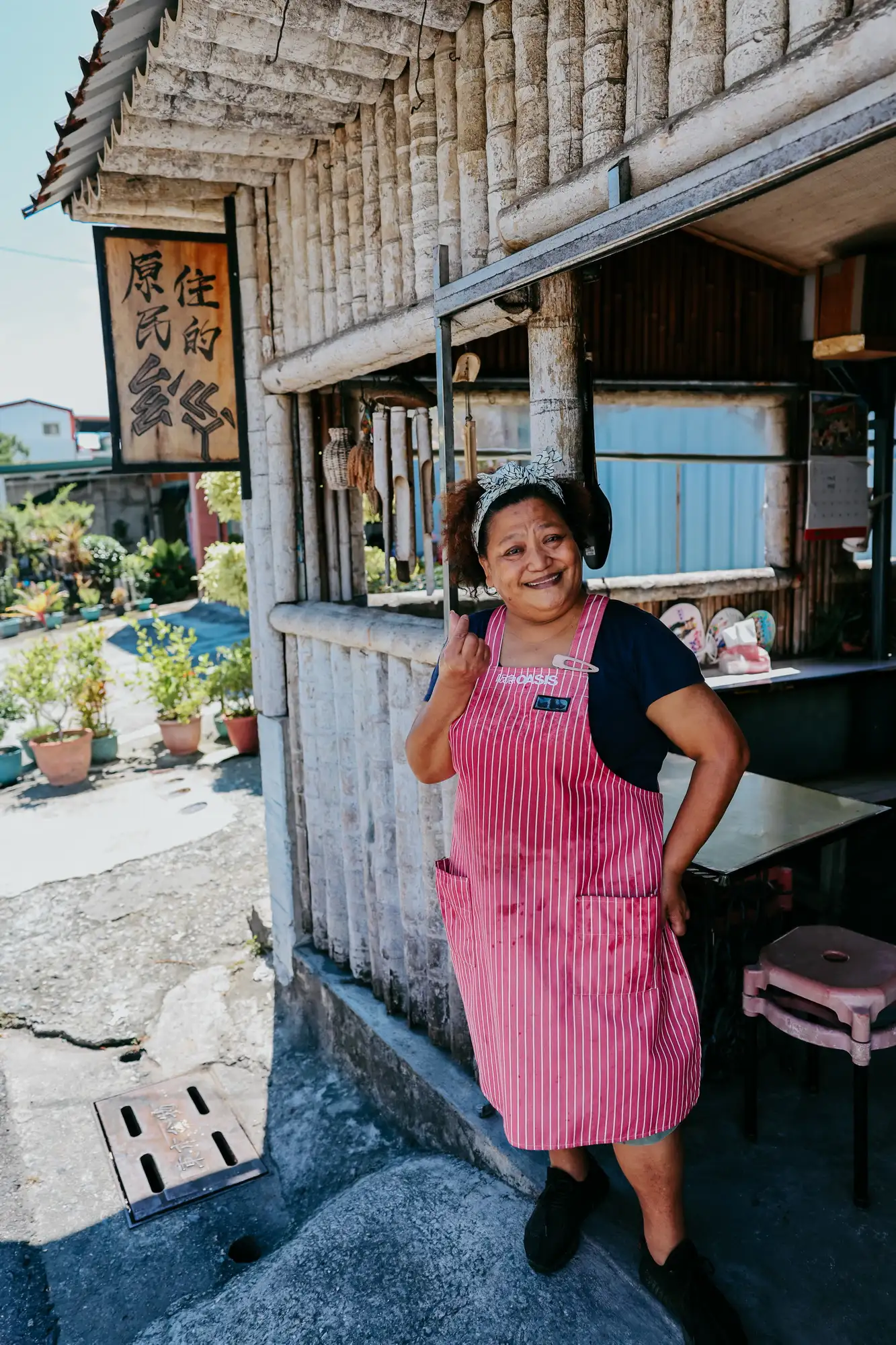 餐廳女老闆謝美月，臺東縣推廣性別平等亮點！ 「女路走讀」與「性別地景」登入國家婦女館網頁。（記者洪淑玉翻攝）