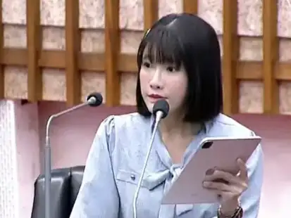 市議員鄭孟洳表示,期待市府用更積極的態度應對高齡化挑戰,讓高雄真正成為一座可以放心變老的宜居城市。(記者吳文欽攝)