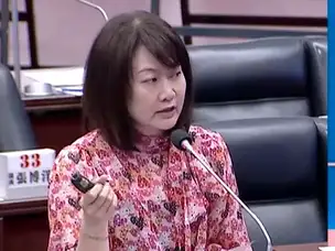 市議員陳麗娜認為,接管澄清湖大開發會帶來大災難,她指出,水質維護是最優先工作,其次才是適度發展觀光。(記者吳文欽攝)