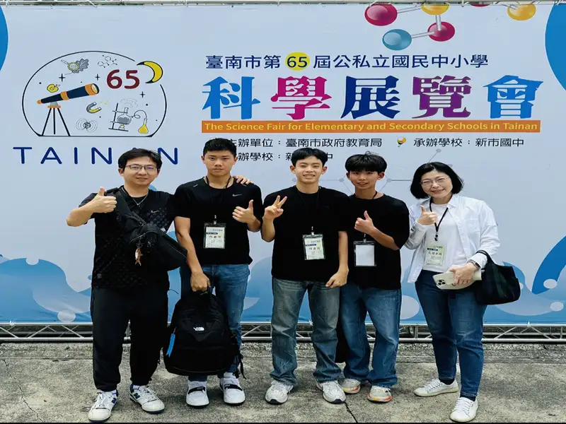 長榮中學蟬聯台南市第65屆中小學科展生物科冠軍　締造三連霸佳績
