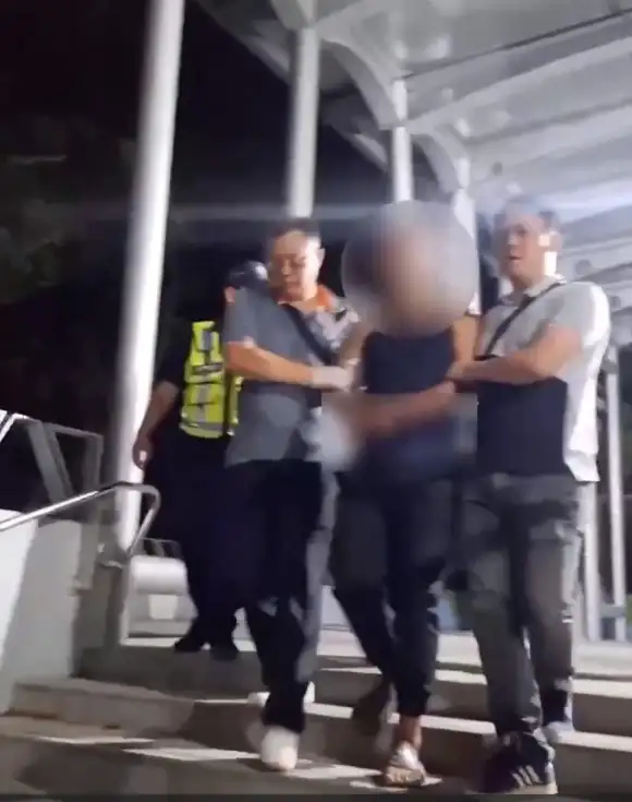 全案現已依竊盜、搶奪罪嫌移送地檢署偵辦,並建請地檢署向法院聲請羈押。(記者張振興翻攝)