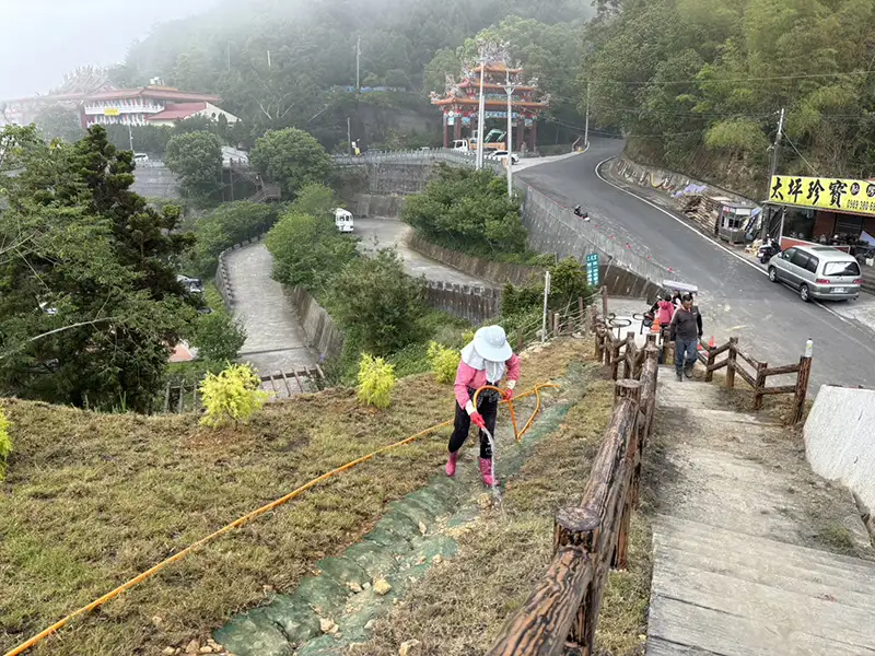 嘉義縣梅山鄉太平雲梯附近的全新觀星聖地。(圖/嘉義市政府 提供)