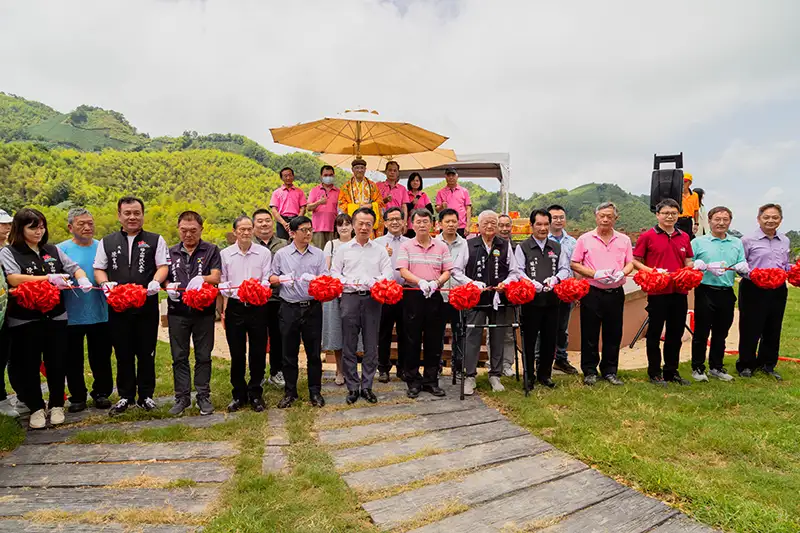 觀光新景點!「雲境心園」太平圓山觀星平台啟用。(圖/嘉義市政府 提供)