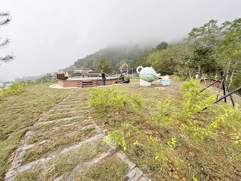 嘉義縣梅山鄉太平雲梯附近的全新觀星聖地。(圖/嘉義市政府 提供)