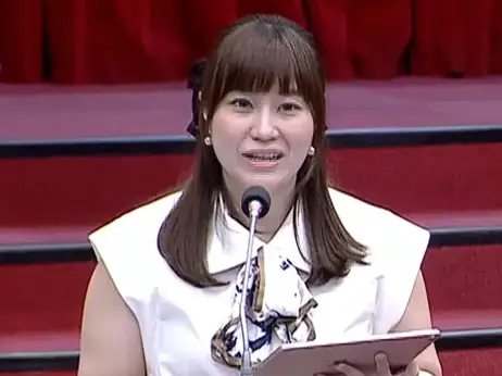 市議員許采蓁指出,公園治安亮紅燈,小港森林公園女童攻擊案已屆一年,至今未設監視器,中央公園亦有監控死角,恐影響治安及追查嫌犯。(記者吳文欽攝)