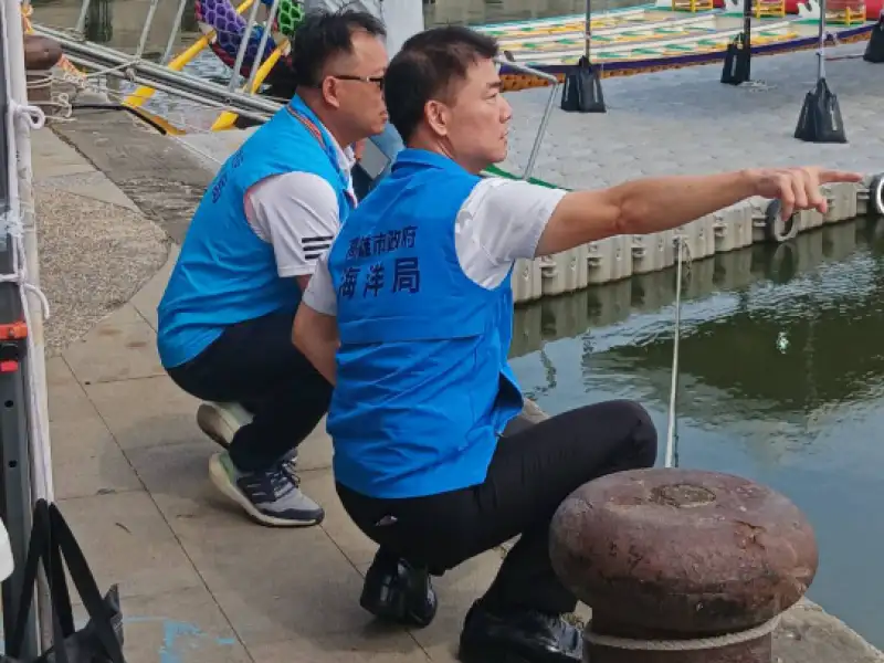高雄林園傳統龍舟賽將登場 海洋局整頓中芸漁港迎賽事
