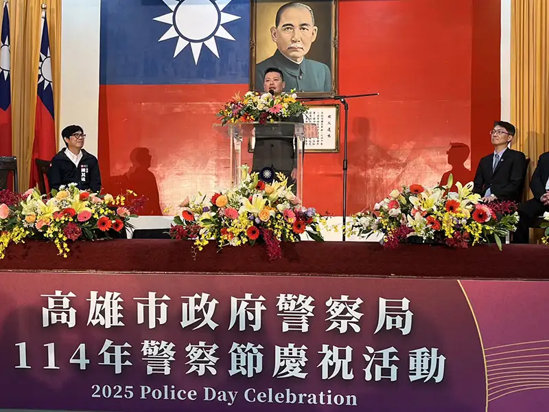 曾俊傑出席警察節活動　感謝基層警力守護治安