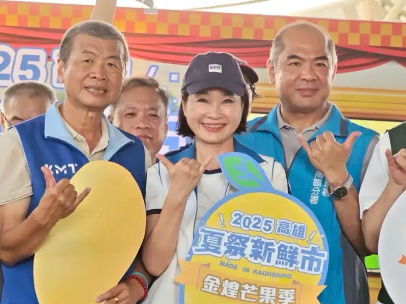 柯志恩推廣六龜金煌芒果：鮮嫩香甜　夏日消暑首選