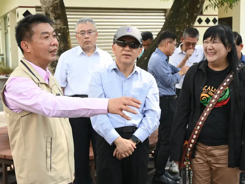許智傑、伍麗華聯袂考察茂林　盼打造高雄觀光新亮點