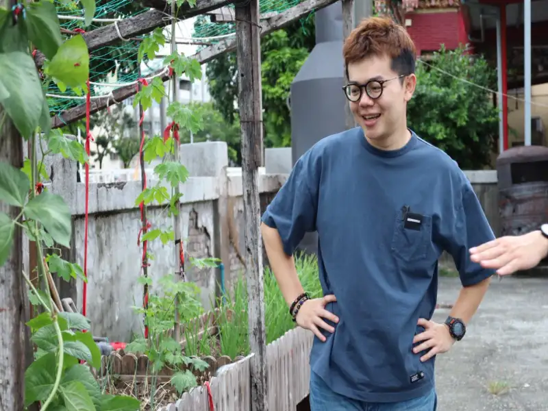 高雄前鎮銀髮農場導入智慧灌溉　提升長者種植效率與成就感