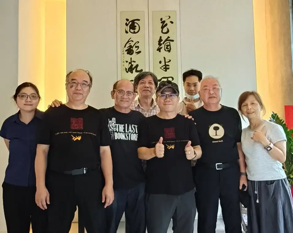 「真如妙墨」二○二五真如書會聯展7月3日至24日在明宗書法藝術館展出。（記者蔣宜安攝）