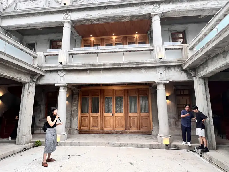 咾咕石黃宅變身美術館  六位建築師詮釋家的記憶