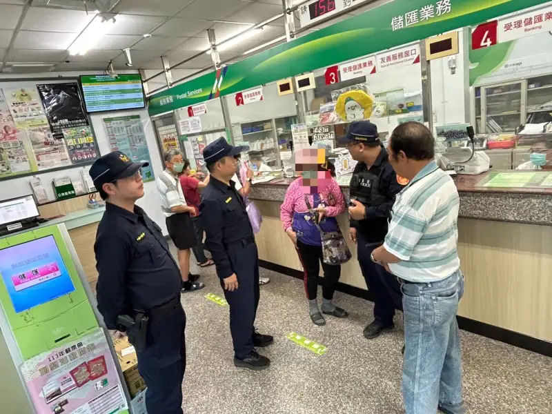 中埔警強化防詐宣導　提醒勿信風災補助與普發現金簡訊