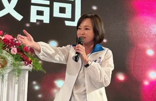 立委柯志恩質疑,世代對立與仇恨政治,真是我們要留給下一代的未來嗎?(記者吳文生攝)
