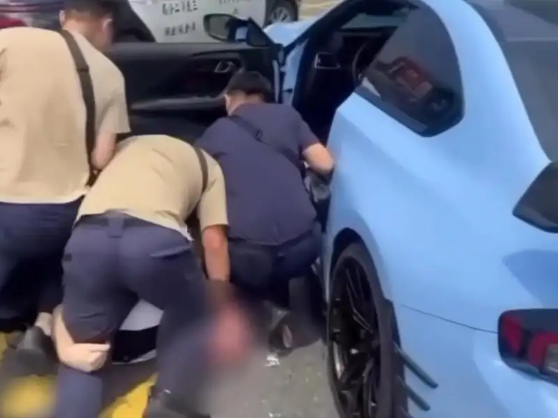 三民二分局半小時內尋回遭竊車輛　破窗逮捕外籍犯嫌