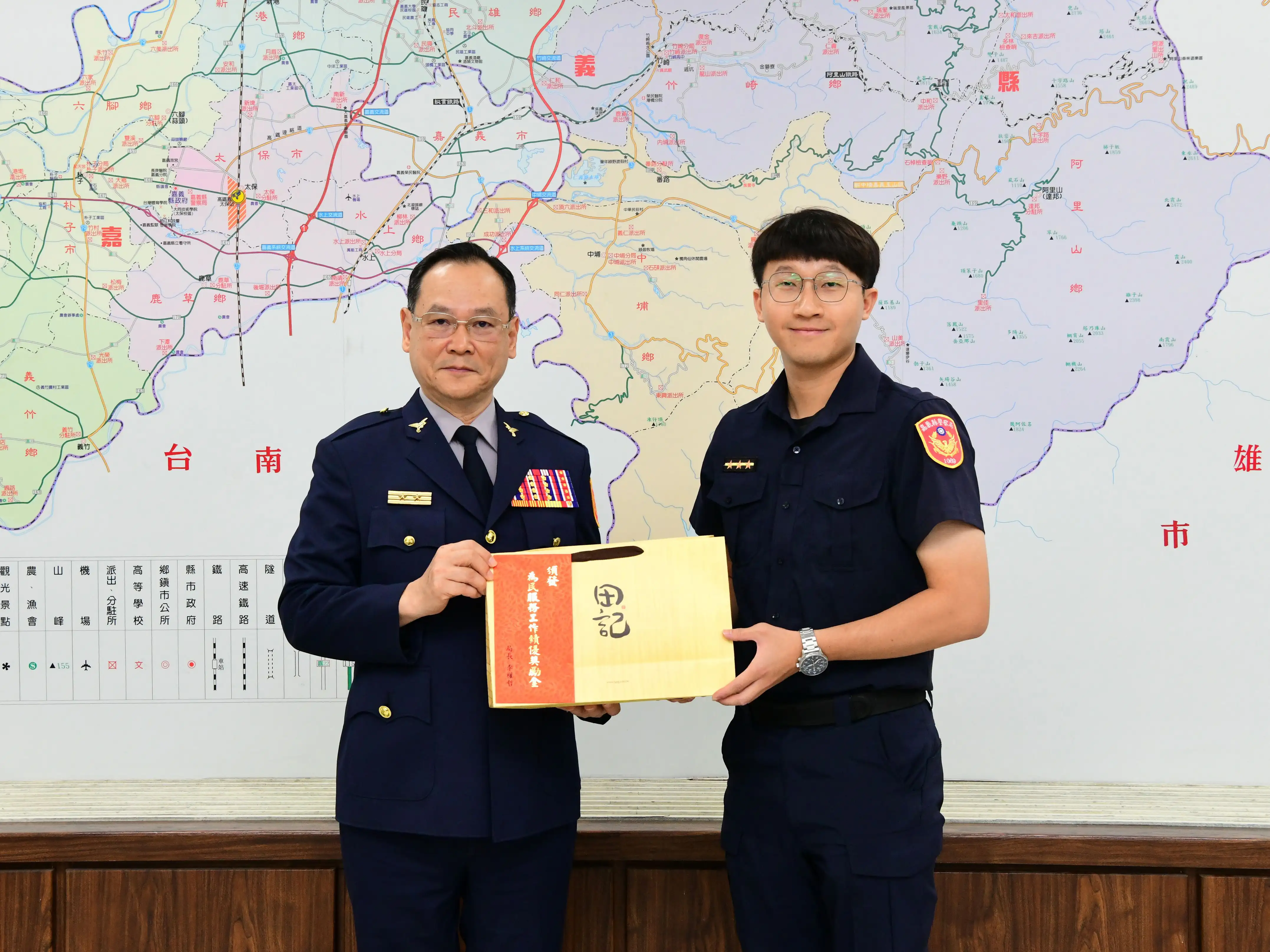 水上分局太保聯合所警員林祐維。(圖/嘉義縣警察局 提供)