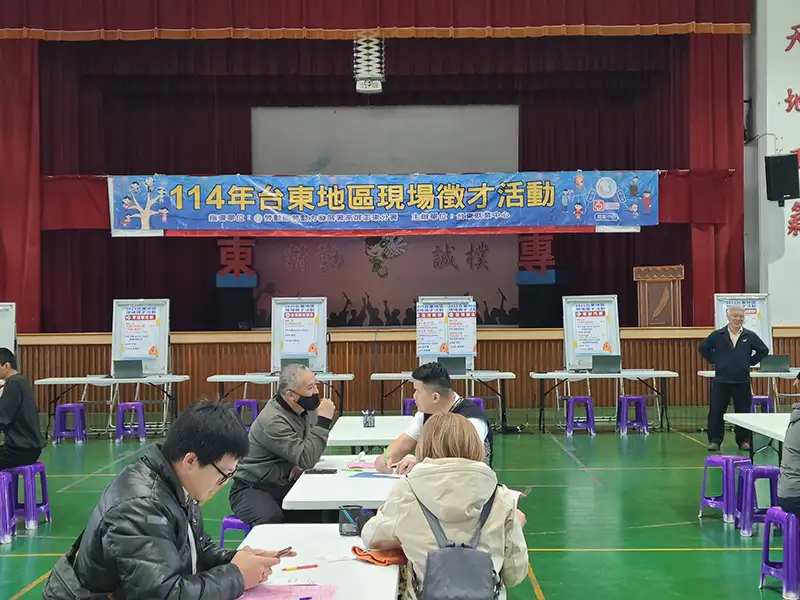 高分署展開求職攻勢 鳳山、屏東、台東同步辦理大型徵才活動