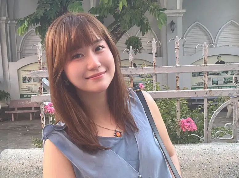 市議員許采蓁聲援中鋼工會,呼籲經濟部長郭智輝謹言慎行,避免不當發言影響中鋼營運與員工權益。(記者吳文生攝)