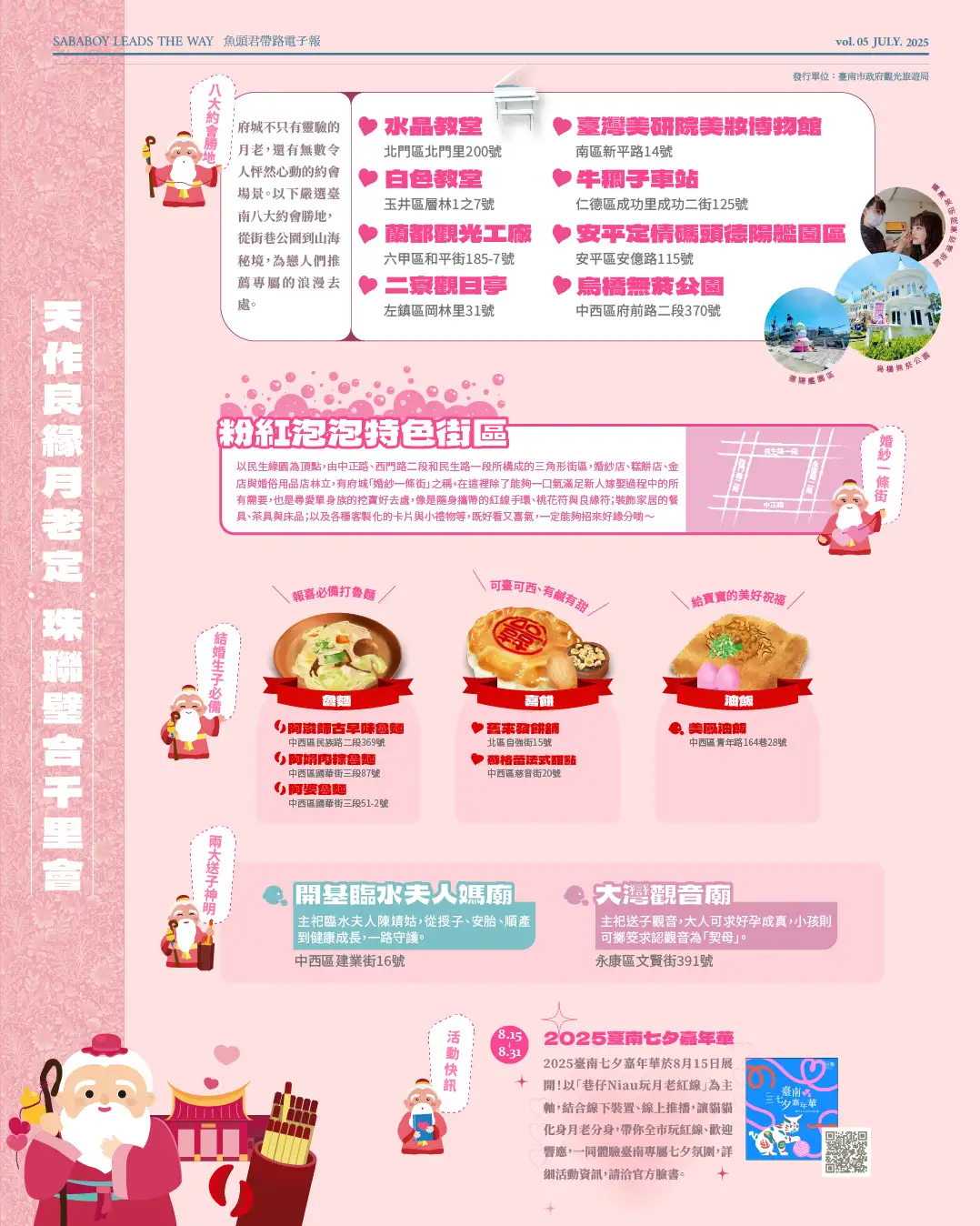 魚頭君帶路電子報。(圖/臺南市觀旅局 提供)