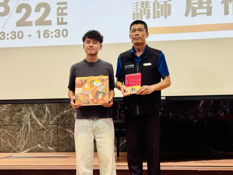 從律師到導演 勞動部南分署名人講座 唐福睿分享跨界心路