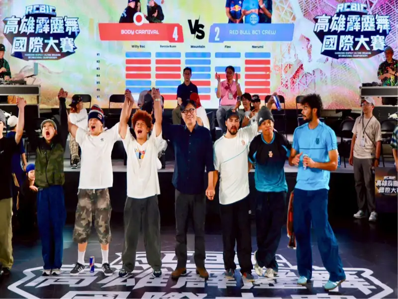 「2025高雄霹靂舞國際大賽暨潮流運動派對」登場　18國268位好手齊聚較勁