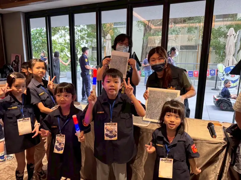 交通安全月 南市警五分局攜小小警闖關護交安