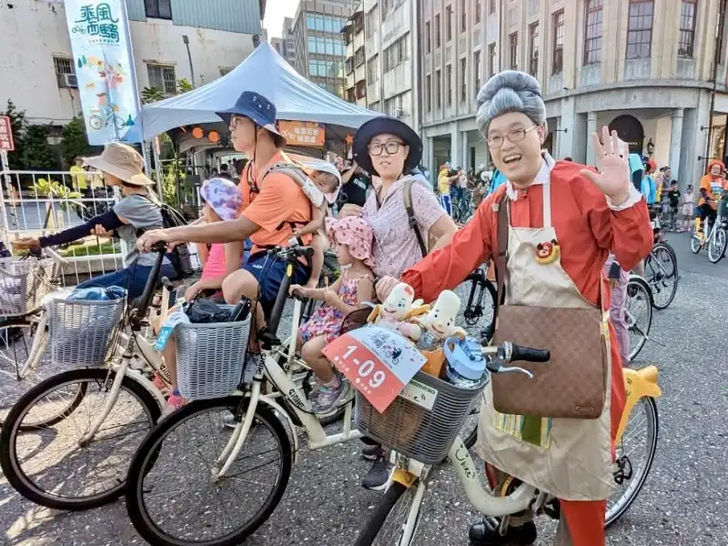 高雄乘風而騎9/21登場　三民火車快飛單車遊復古登場