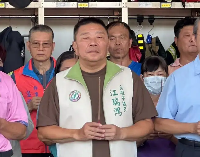 高雄興達電廠爆炸後,民進黨團呼籲台電公開調查事故原因,並要求中央與市府全面檢討安全措施。(記者吳文生攝)